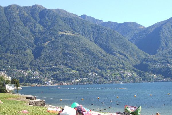 Afkoelen bij het Lago Maggiore