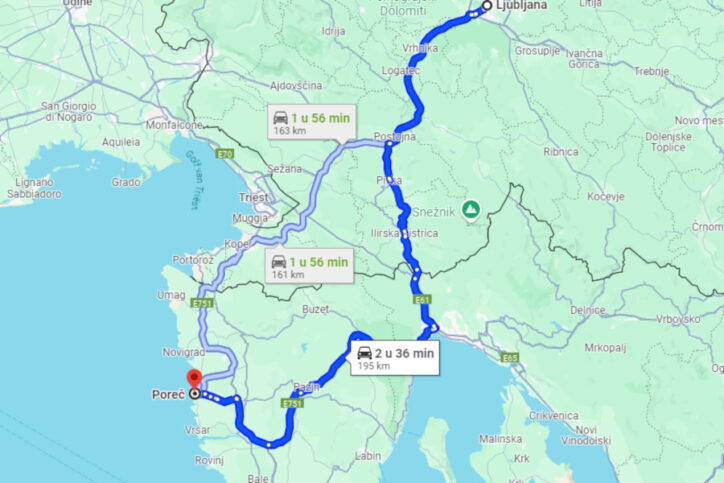 Met de auto naar Kroatië? Dit is de beste route naar Kroatië!