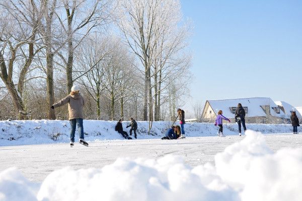 Koudste winter Nederland - schaatsen in 1996