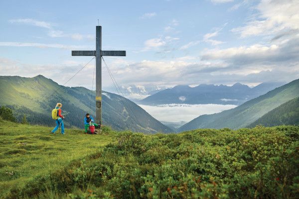 wandeling naar de top