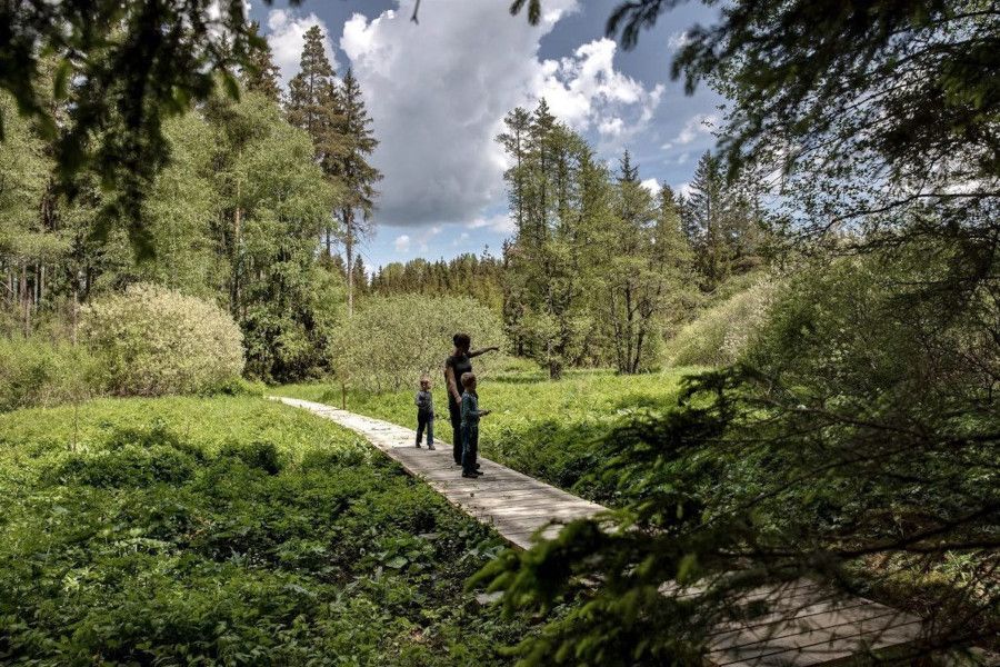 wandelen met kinderen