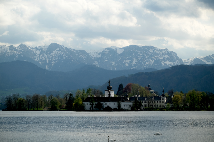 Vakantie in Oberösterreich: Gmunden.