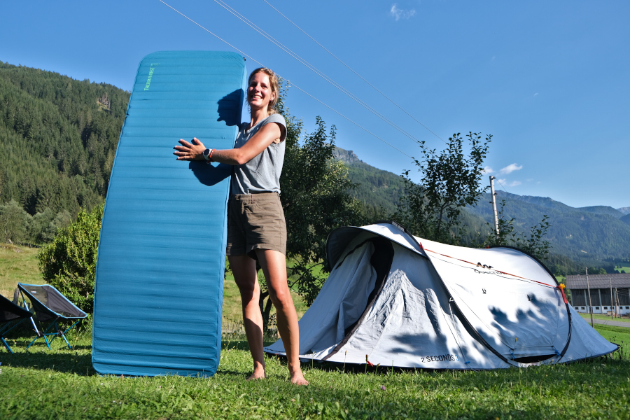 Getest: Therm-a-Rest MondoKing 3D luchtmatras voor op de camping.
