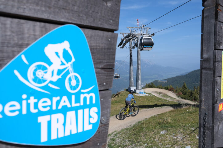 Downhill Mountainbiken in Reiteralm