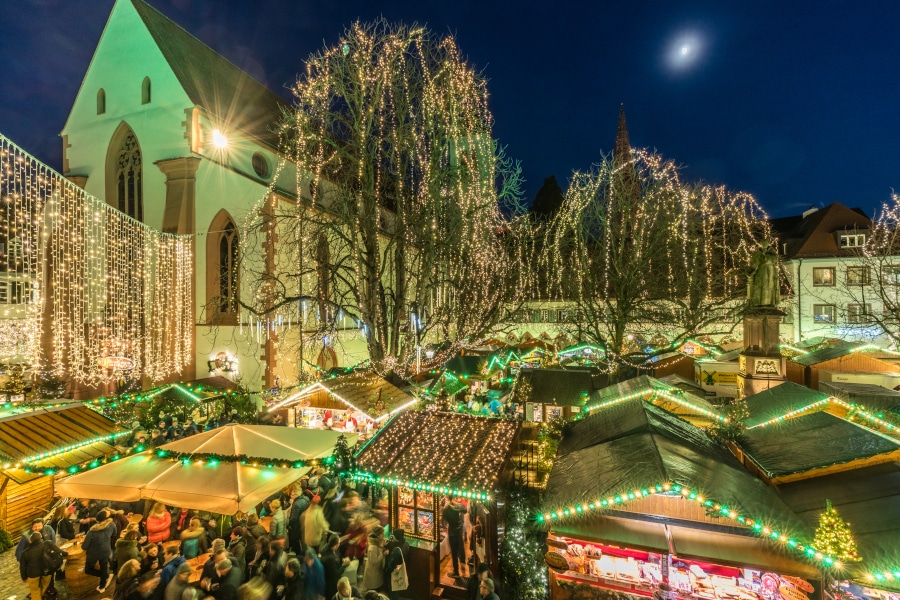 Kerstmarkt in Freiburg
