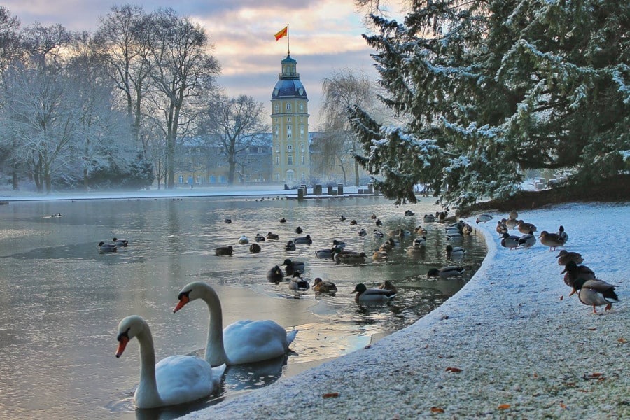 Wintergenot in Karslruhe
