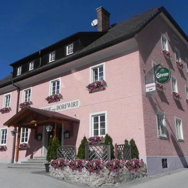 Gasthof Dorfwirt in Ardning - goedkoop overnachten in Oostenrijk op de route naar Kroatië en Slovenië