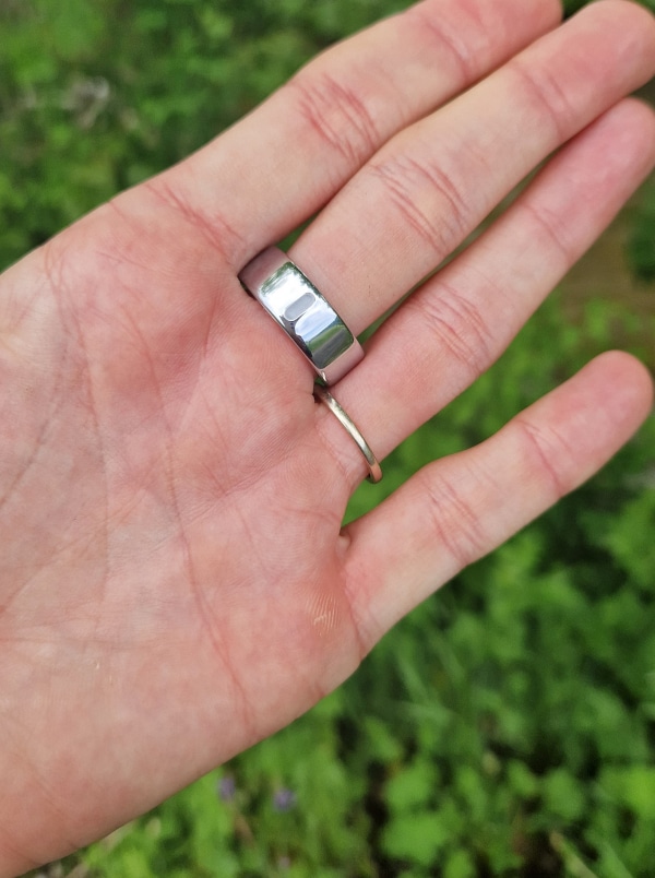 Maaike met Oura Ring