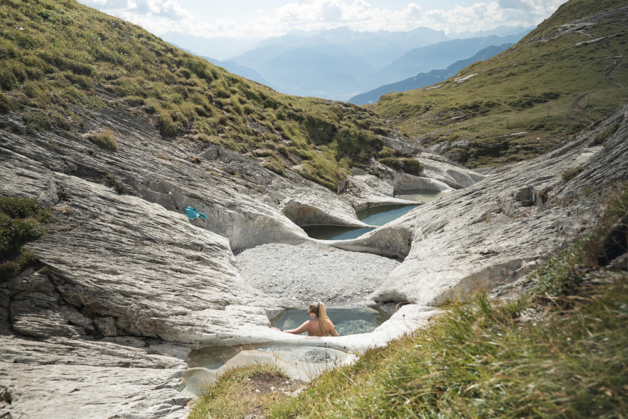 Strudeltöpfe: 'gewoon een mooie plek' boven Flims Laax