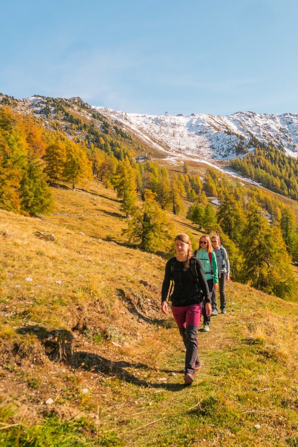 Wandelen langs Grand Désert-gletsjer
