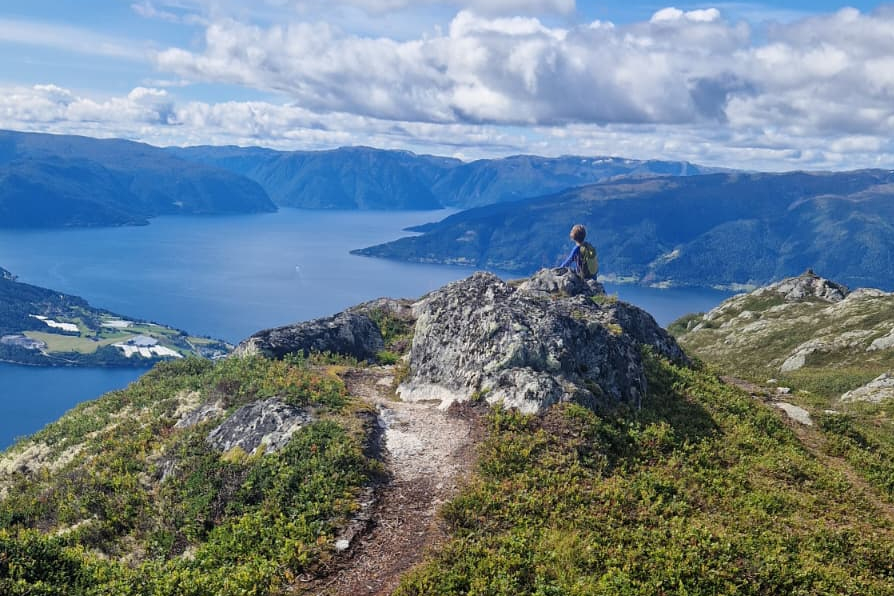 Uitzicht vanaf Mælen