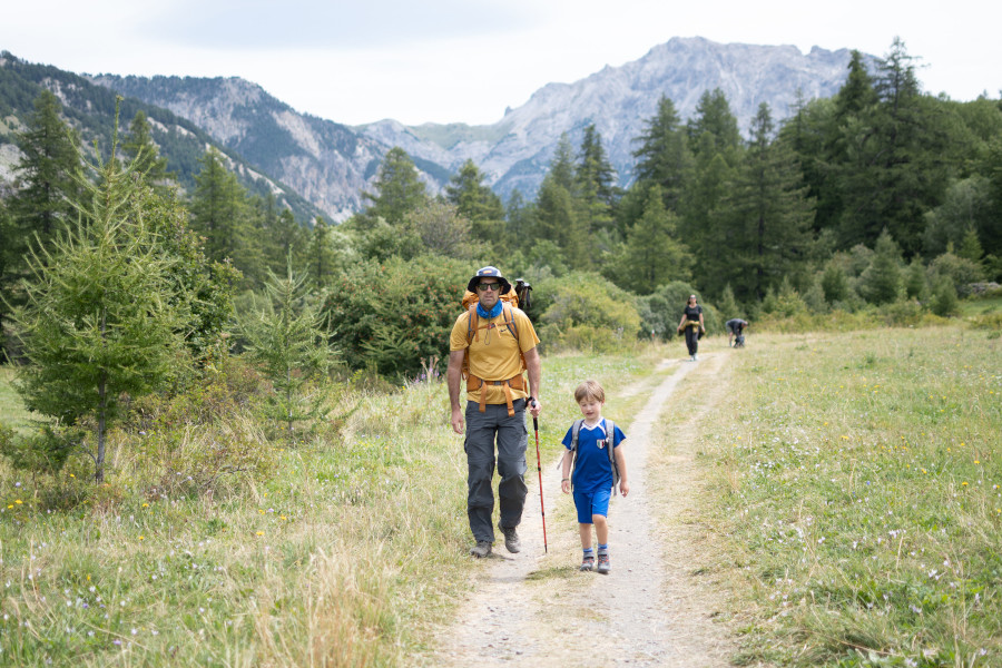 familie Huttentocht in Vallée de la Clarée
