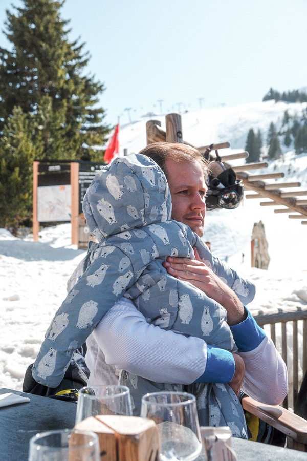 6 maanden oud en op de piste
