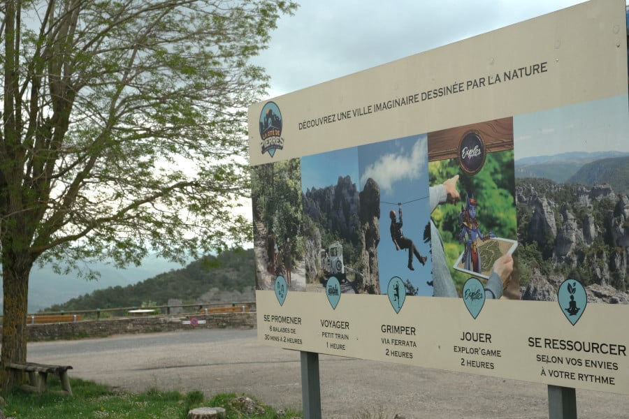 Ook zonder via ferrata: is La Cité de Pierres erg leuk