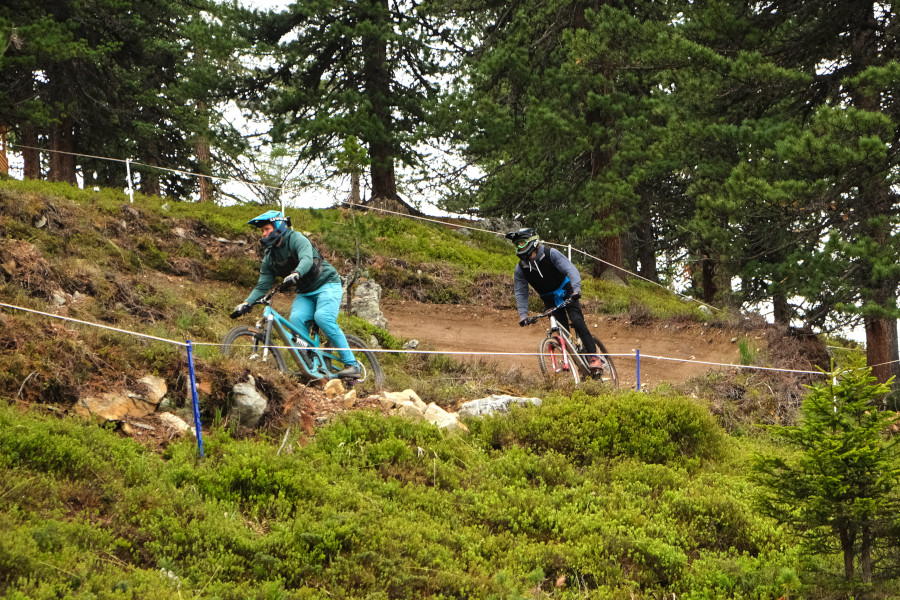 Downhill biken in Nauders © bergfamilie.nl | Frank van Delden