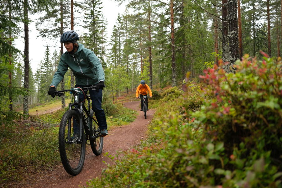 mountainbiken in Zweden: Orsa Gronklitt © bergfamilie.nl | Maaike Meerman