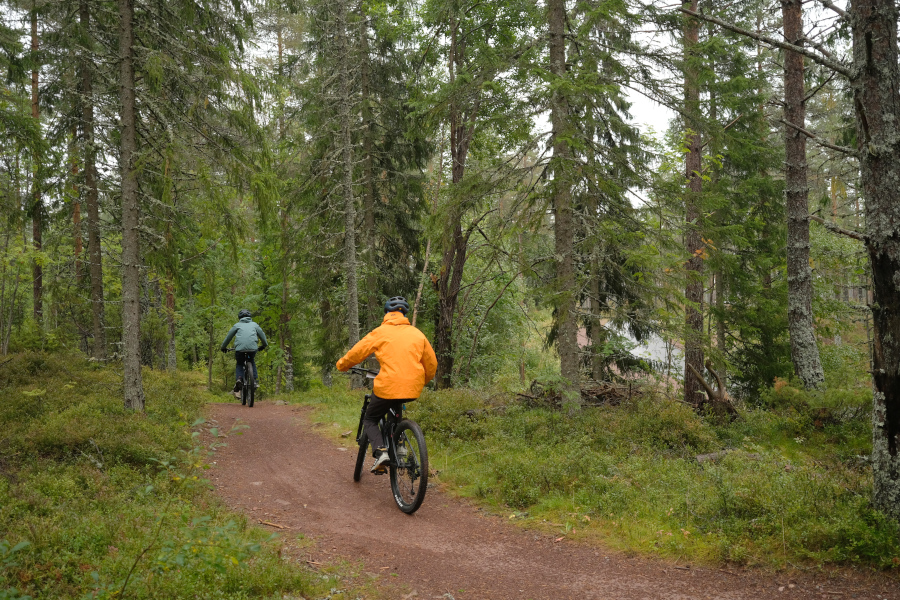 mountainbiken in Zweden: Orsa Gronklitt © bergfamilie.nl | Maaike Meerman