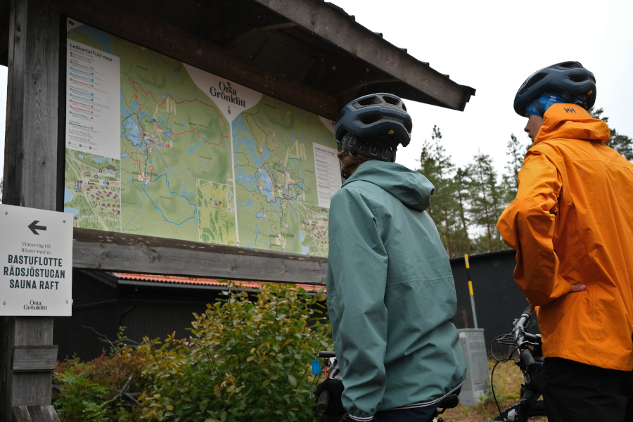 mountainbiken in Zweden: Orsa Gronklitt © bergfamilie.nl | Maaike Meerman