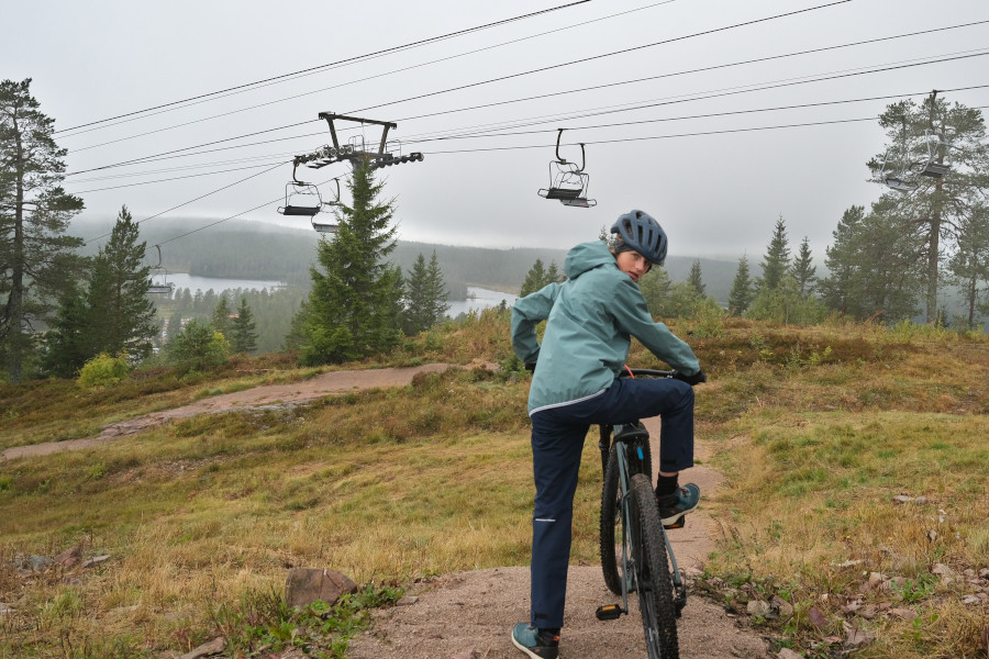 mountainbiken in Zweden: Orsa Gronklitt © bergfamilie.nl | Maaike Meerman