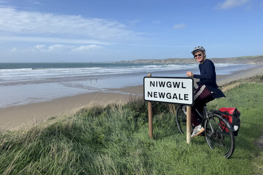 fietsen in Wales over de Tour de France etappe